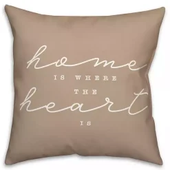 Home is Where the Heart is Indoor/Outdoor Pillow