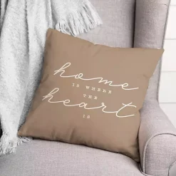 Home is Where the Heart is Indoor/Outdoor Pillow