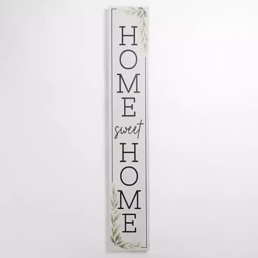 Home Sweet Home Greenery Porch Board