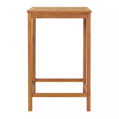 Honey Acacia Wood Bar Height 3-pc. Bistro Set