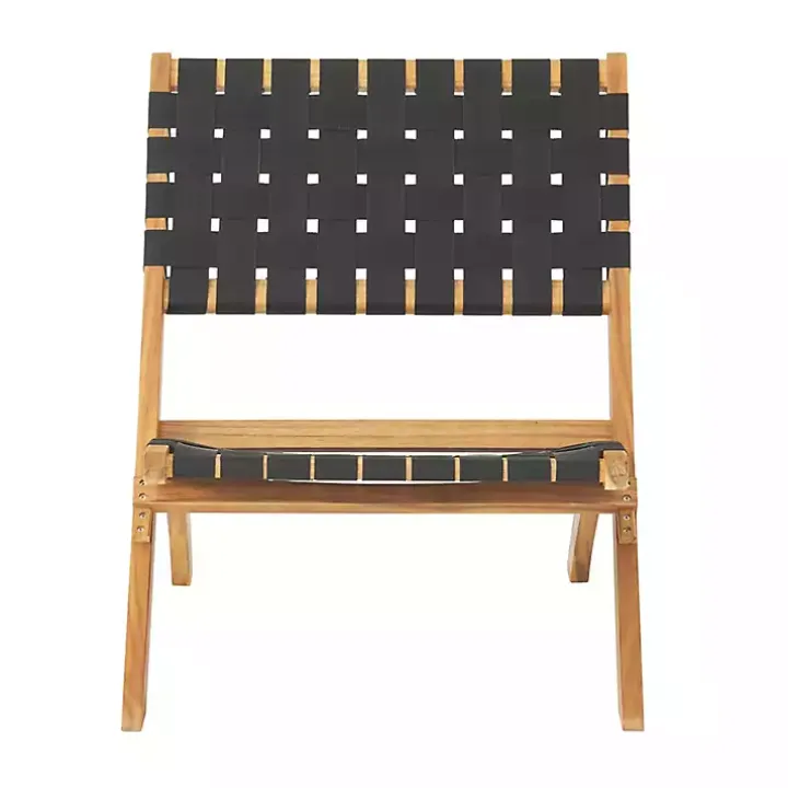 Honey Acacia Wood Low Slung 3-pc. Bistro Set