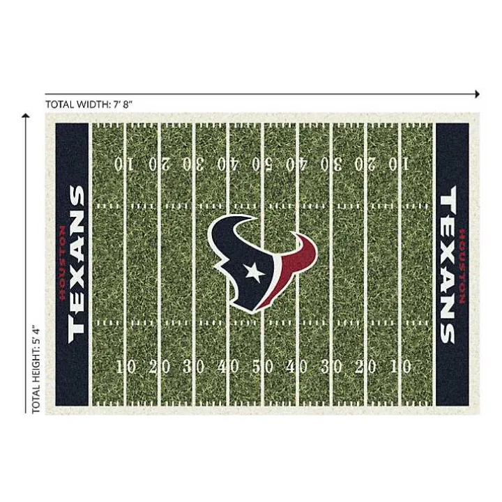 Houston Texans Home Field Area Rug, 6x8