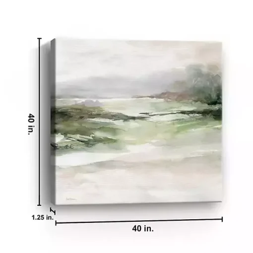 Hushed Meadows Canvas Art Print, 40x40 in.