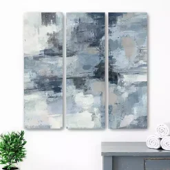 In The Indigo Clouds Canvas Art Prints, Set of 3