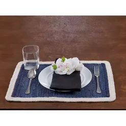 Indigo Solid Placemats, Set of 4