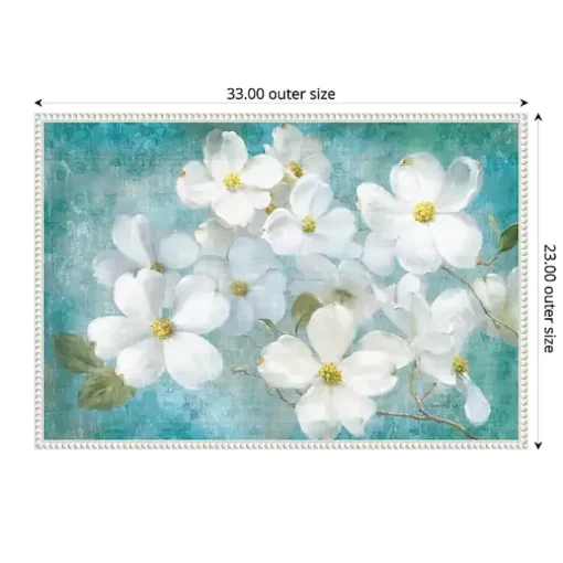 Indiness Blossom Framed Canvas Art Print