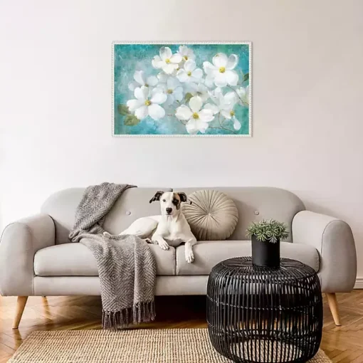 Indiness Blossom Framed Canvas Art Print