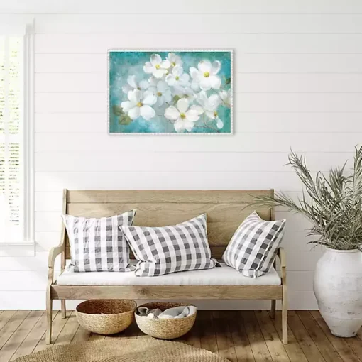 Indiness Blossom Framed Canvas Art Print