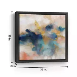 Infinite Echos Framed Canvas Art Print, 30x30 in.