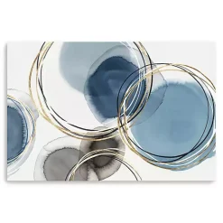 Infinity Indigo II Abstract Canvas Art Print