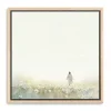 Into the Light Framed Canvas Art Print, 40x40