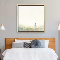Into the Light Framed Canvas Art Print, 40x40