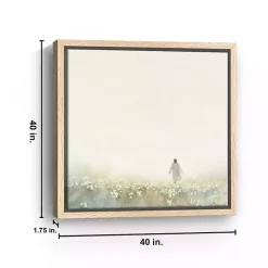 Into the Light Framed Canvas Art Print, 40x40