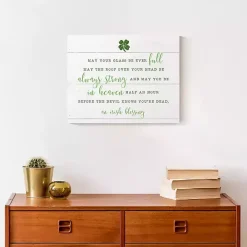 Irish Blessing Canvas Art Print