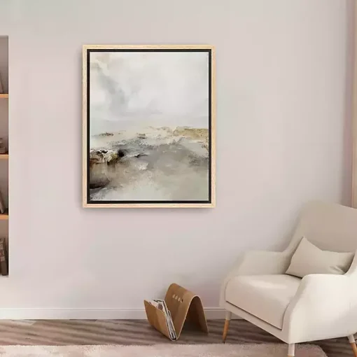 Isolation Framed Canvas Art Print