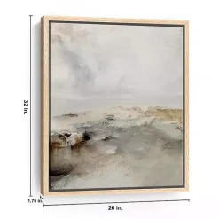 Isolation Framed Canvas Art Print