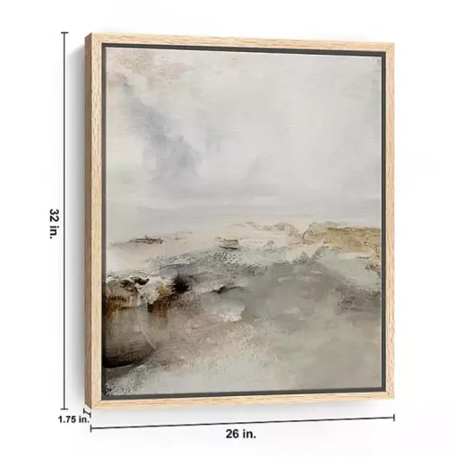 Isolation Framed Canvas Art Print