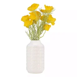 Ivory Aztec Vase, 10in