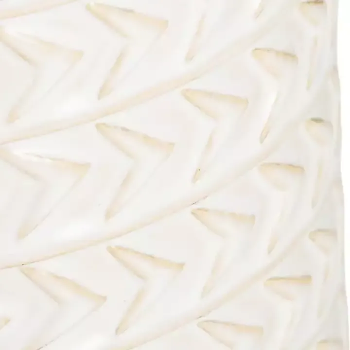 Ivory Aztec Vase, 13in