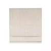 Ivory Basketweave Cordless Roman Shade, 31 in.