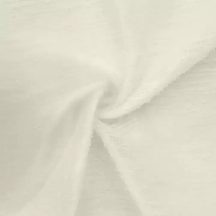 Ivory Boucle Sheer Single Curtain Panel, 84 in.