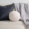 Ivory Boucle Sphere Pillow