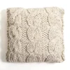 Ivory Chunky Knit Pillow