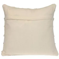 Ivory Knotted Diamond Pillow