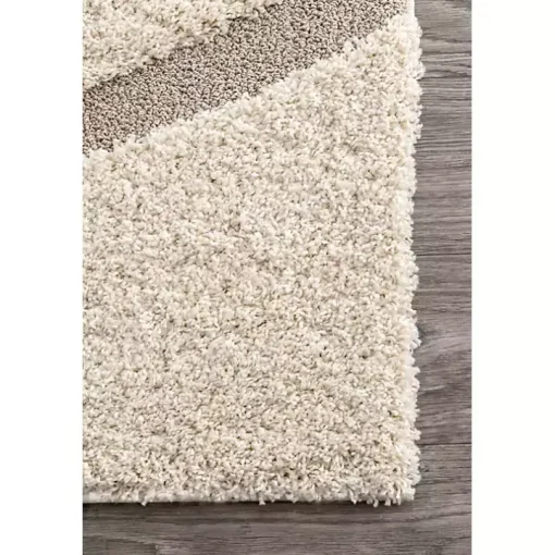 Ivory Swirl Carolyn Area Rug, 5x8