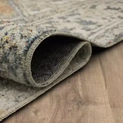 Ivory Wilcox Medallion Area Rug, 6x9