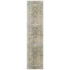 Ivory Wilcox Medallion Runner, 2x8