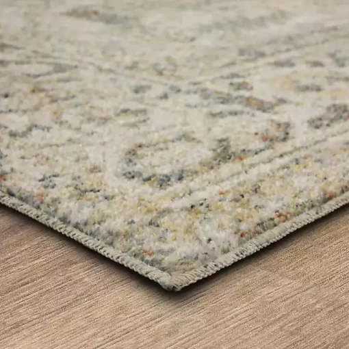 Ivory Wilcox Medallion Runner, 2x8