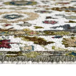 Jackson Ivory Hand-Tufted Area Rug, 5x7