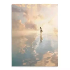 Jesus Walking on Water Canvas Art Print, 30x40 in.