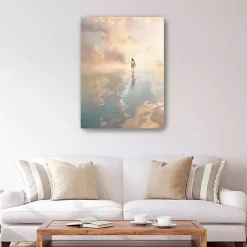 Jesus Walking on Water Canvas Art Print, 30x40 in.