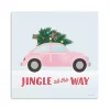 Jingle All the Way Car Canvas Art Print