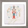 Joy Nutcracker Framed Art Print