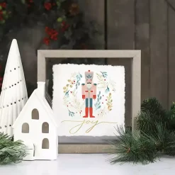 Joy Nutcracker Framed Art Print