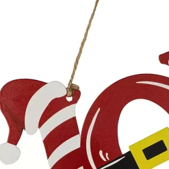 Joy Santa Hat and Belt Wall Plaque