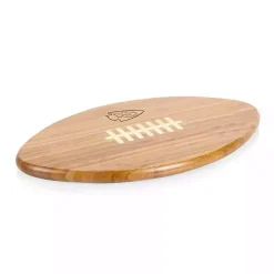 Kansas City Chiefs Bamboo Football Cutting Board