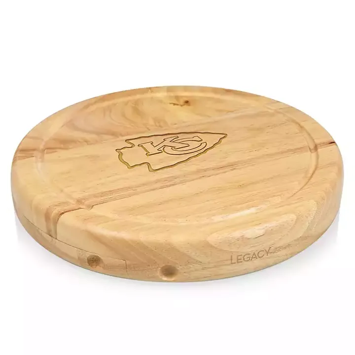 Kansas City Chiefs Cheese Board and Tool Set