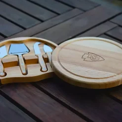 Kansas City Chiefs Cheese Board and Tool Set