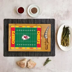 Kansas City Chiefs Cutting Board & Knife Set