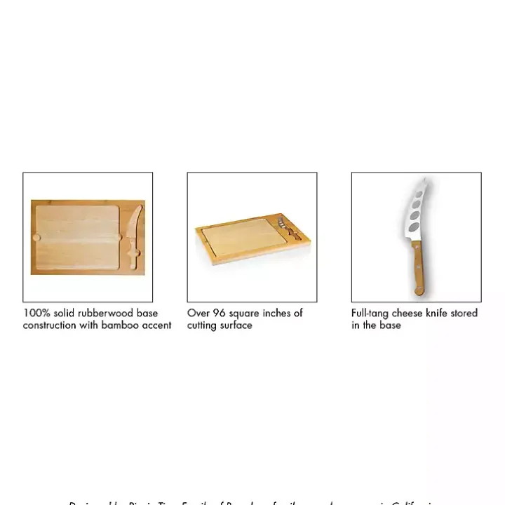 Kansas City Chiefs Cutting Board & Knife Set