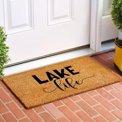 Lake Life Script Doormat