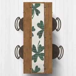 Large Plaid Clover Table Runner, 72 in.