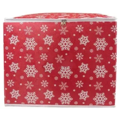 Large Snowflake Ornament Storage Box