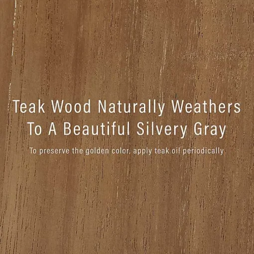 Lattice Teakwood Slatted Outdoor Bench