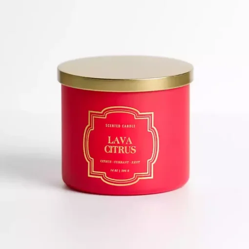 Lava Citrus 14 oz. 3-Wick Jar Candle
