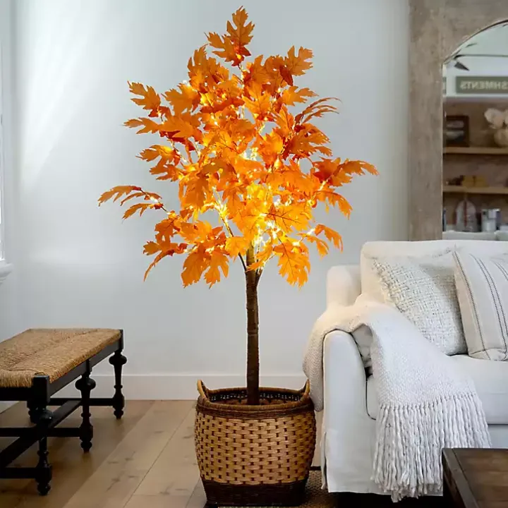 LED Autumn Maple Tree, 6 ft.